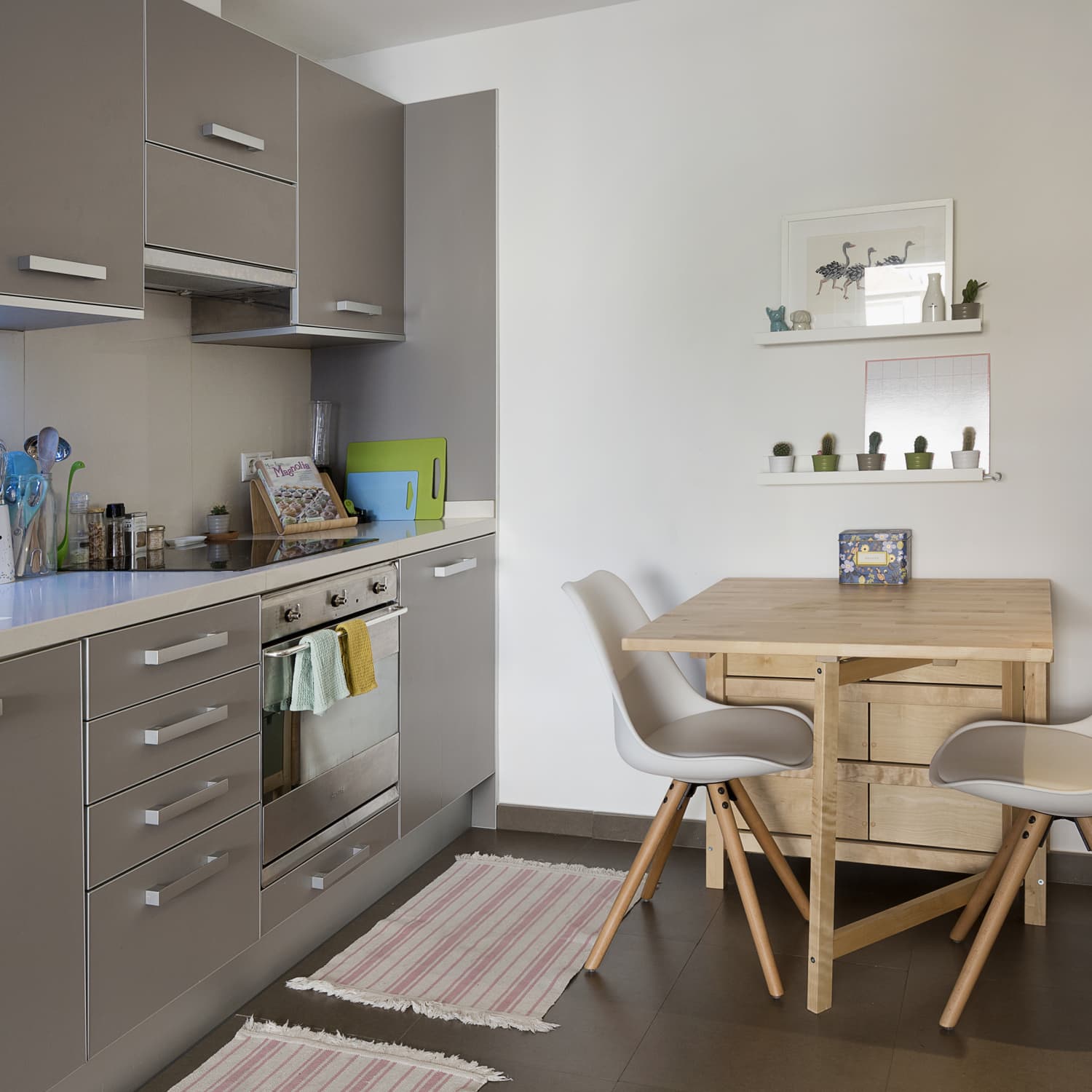 This Foldable Dining Table With Shelves Is Perfect for Small